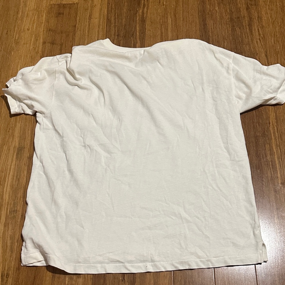 LAST CHANCE OFFER: Madewell Off-White Short Sleeve Tee - Picture 3 of 4